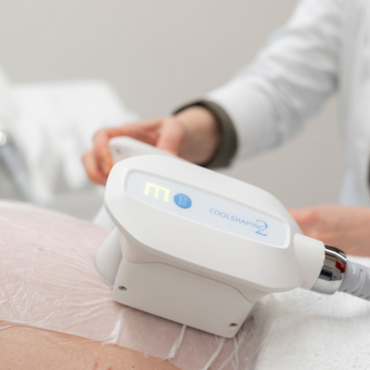 foto del macchianario utilizzato per la criolipolisi presso Aori Medical Beauty Clinic di Varese